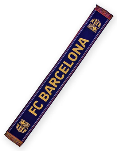 Bufanda FC Barcelona Gold