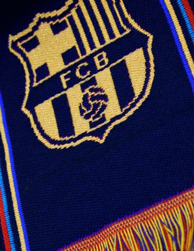 Bufanda FC Barcelona Gold