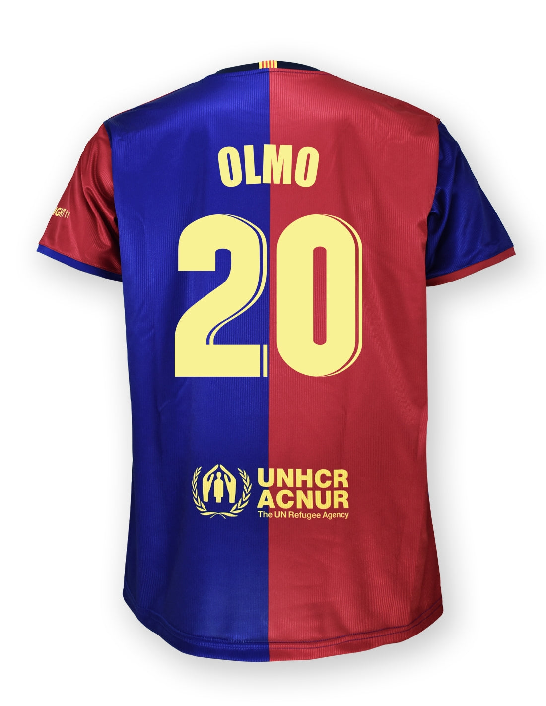 Camiseta Olmo FC Barcelona 1a equipación 24-25 - Réplica Oficial