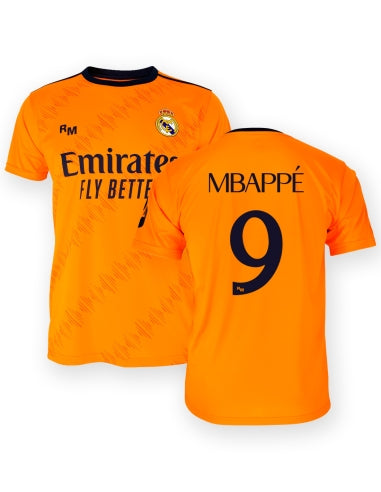 Camiseta Mbappé Real Madrid 2ª equipación - Réplica Oficial
