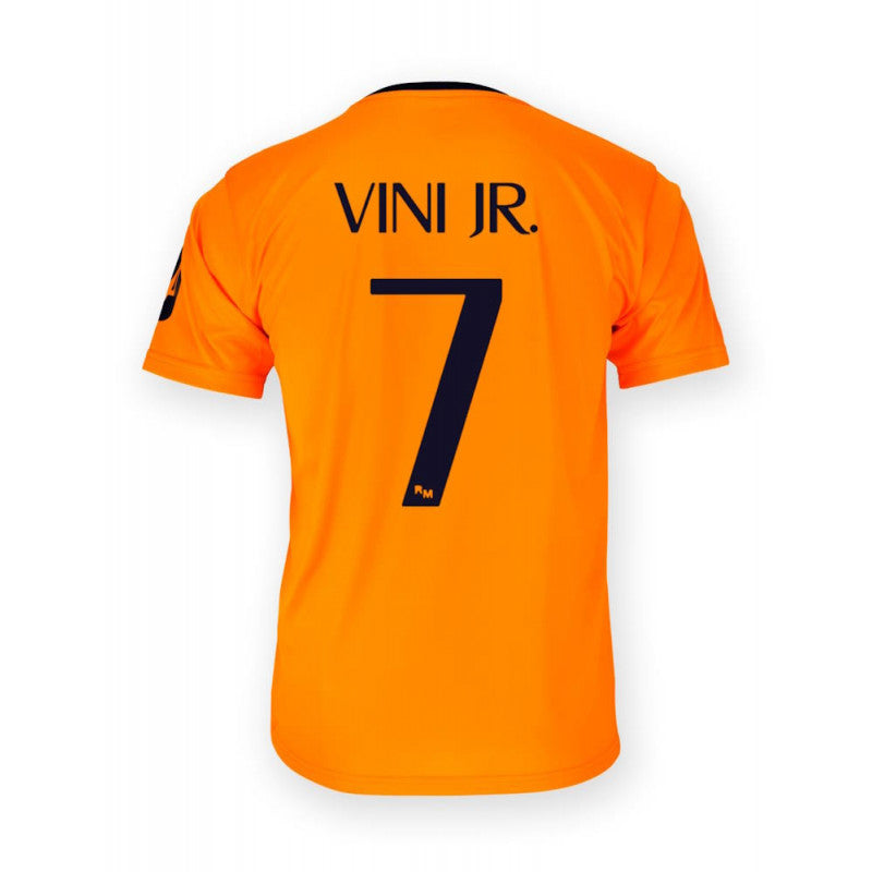 Conjunto Vini Jr. Real Madrid 2ª equipación Junior - Réplica Oficial