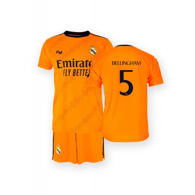 Conjunto Belligham Real Madrid 2ª equipación Junior - Réplica Oficial