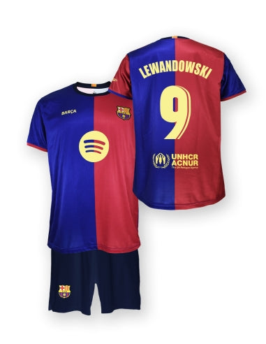 Conjunto Lewandowski FC Barcelona 24-25 - Réplica Oficial
