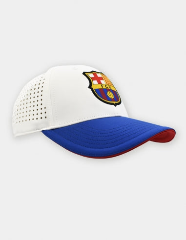 Gorra FC Barcelona Blanca