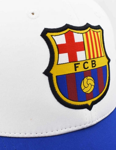Gorra FC Barcelona Blanca