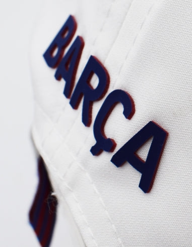 Gorra FC Barcelona Blanca