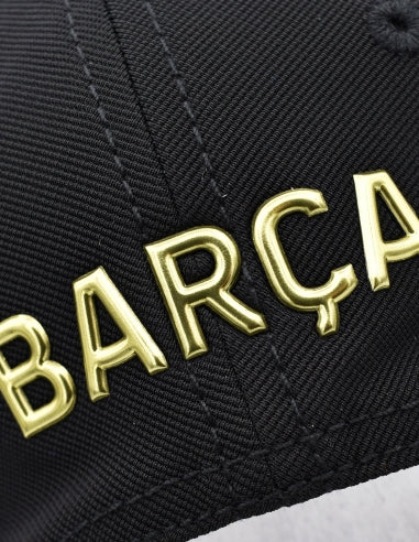 Gorra FC Barcelona Negra - Junior