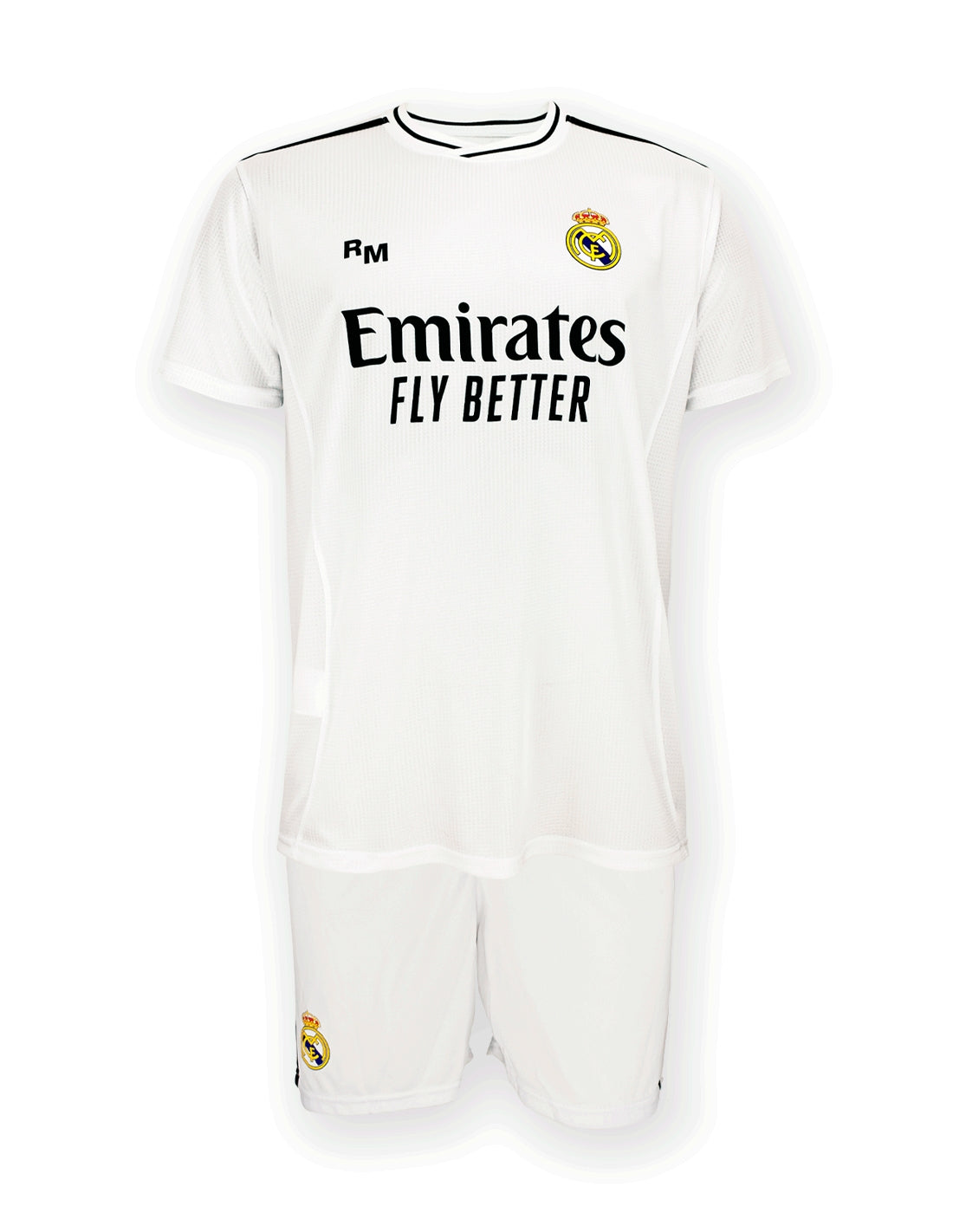 Conjunto Camiseta y Pantalón Real Madrid 2024/25 Junior - Réplica Oficial