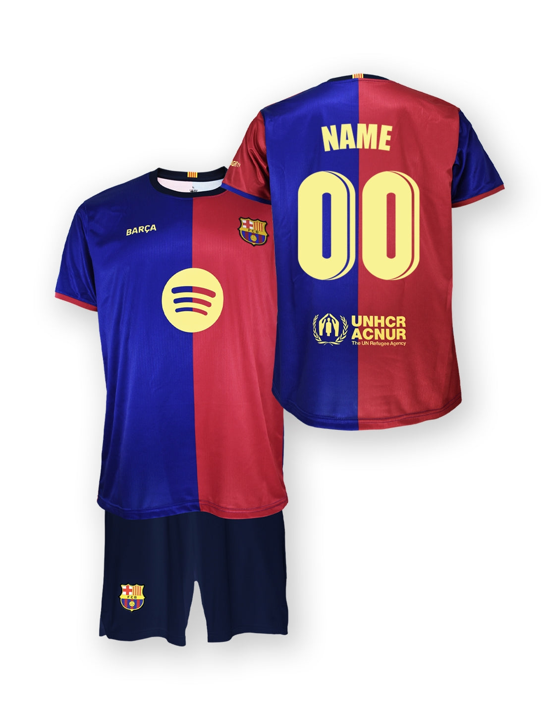 Conjunto FC Barcelona 24-25 (personalizable) - Réplica Oficial